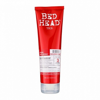 Bed Head Urban Anti+dotes Resurrection - Шампунь для сильно поврежденных волос уровень 3 250мл