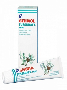 Fusskraft mint - Мятный охлаждающий бальзам для для сухой кожи  75 мл