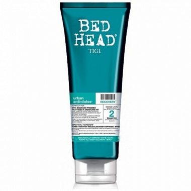 Bed Head Urban Anti+dotes Recovery - Шампунь для поврежденных волос уровень 2 250мл