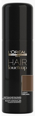 Hair Touch Up Light Brown - Профессиональный консилер для волос Светло-Коричневый 75 мл